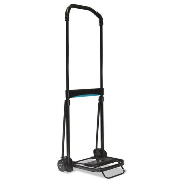 Kantek LGLC110 Ultra-Lite Folding Cart 9 3//4 x 11 Platform Black 150lb Capacity